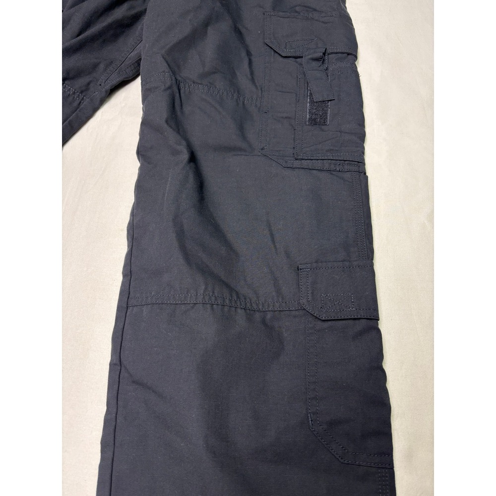 5.11® Men's Regular Fit TACLITE® EMS Ripstop Cargo Pant Black 34x32 - Picture 2 of 13